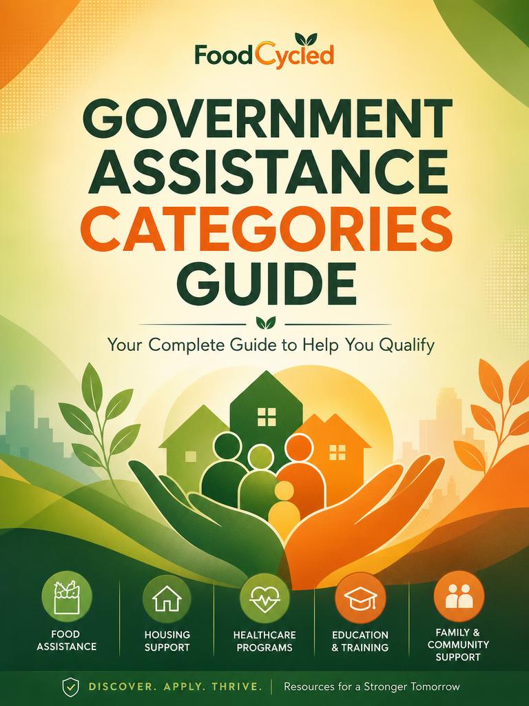 Government Assistance Categories Guide ebook cover